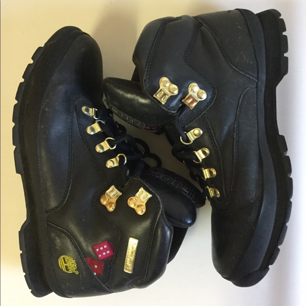 TIMBERLAND Leather VINTAGE Men’s Boots NEVER COLD - Picture 4 of 8